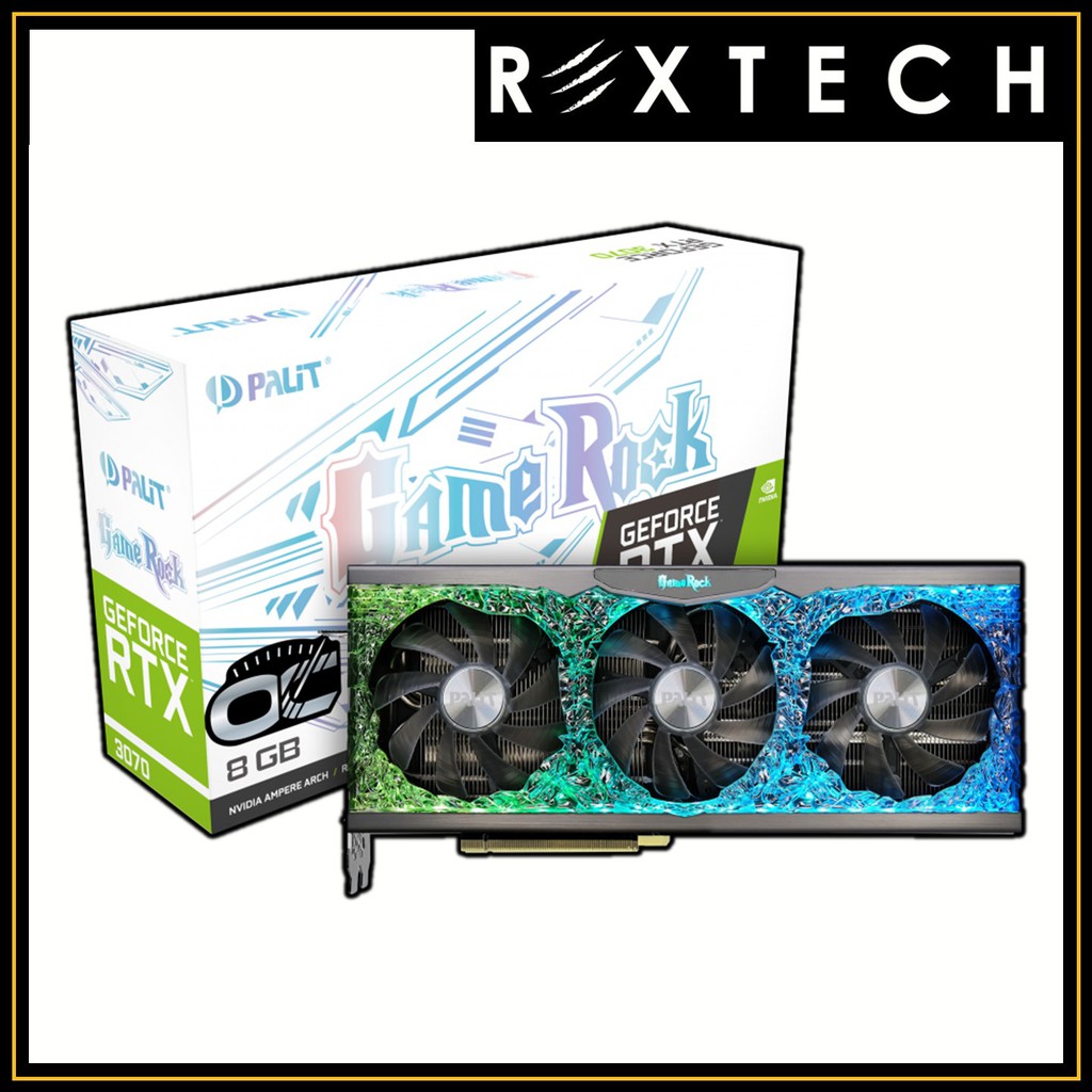 Palit Nvidia GeForce RTX™ 3070 GameRock OC GeForce Game Rock OC Edition ...
