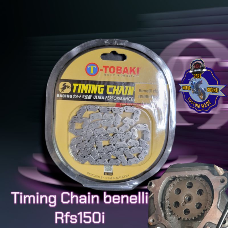 Timing chain / rantai timing benelli rfs150i | Shopee Malaysia