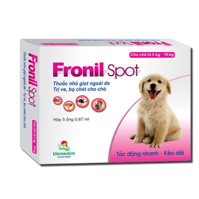 Fronil SPOT Small Nape Tube For Dogs (Box Of 5 Tubes) Shopee Malaysia
