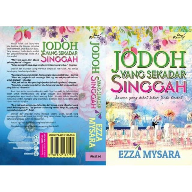 Novel ~ Jodoh Sekadar Singgah Karya Ezza Mysara Shopee Malaysia