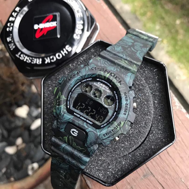 Gshock Floral Green Shopee Malaysia