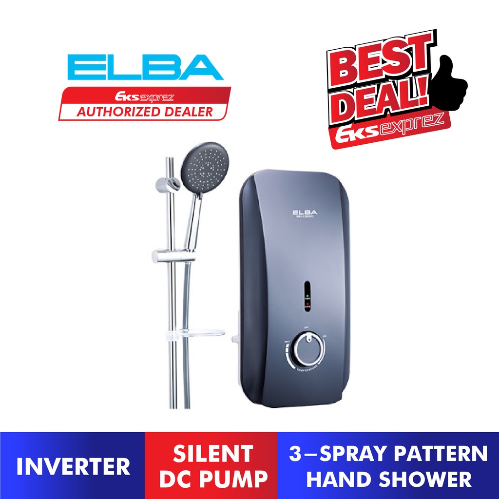 ELBA Inverter Silent DC Pump Water Heater EWHE3885DC(SG) Shopee Malaysia