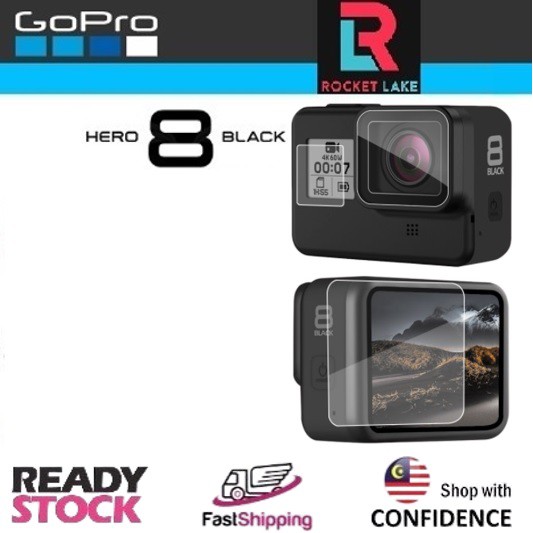 📷 ROCKET LAKE 📷 GoPro Tempered Glass Screen Protector For GoPro Hero
