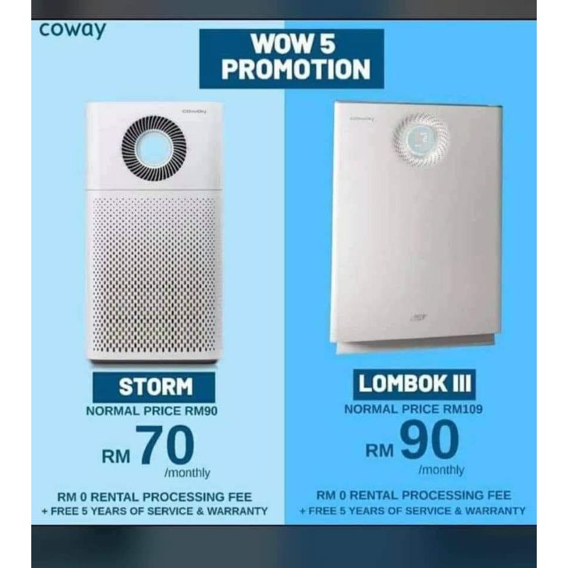 Coway lombok deals iii