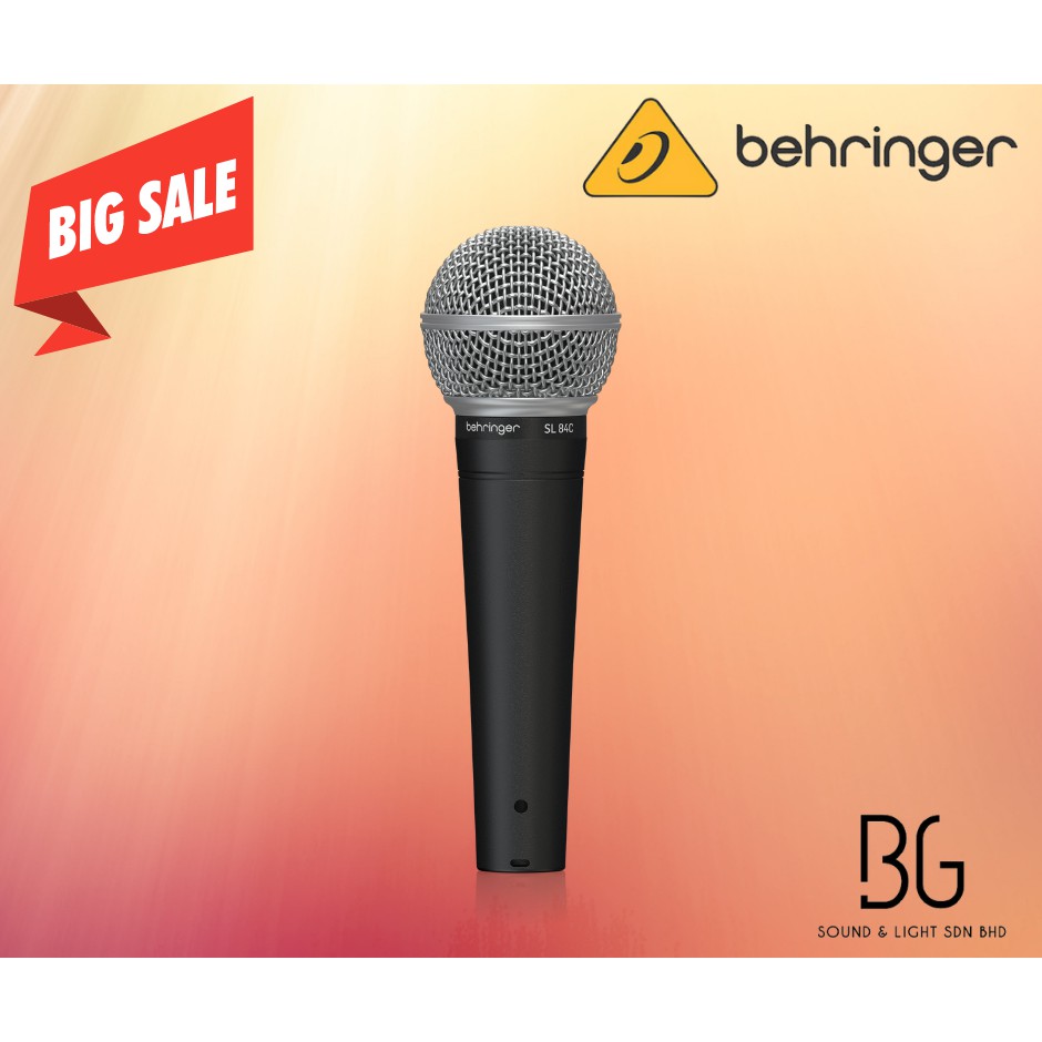 Behringer sl84c Dynamic Cardioid Microphone Shopee Malaysia