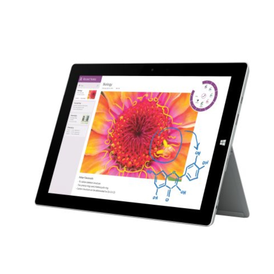 Microsoft Surface3 Atom x7-Z8700/SSD64GB/2GB/10.8インチ/AC欠品
