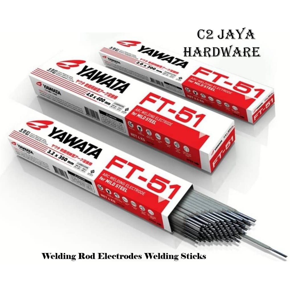 YAWATA 1.6MM/2.0MM WELDING ROD FT51 Besi Iron Welding Rod Electrodes
