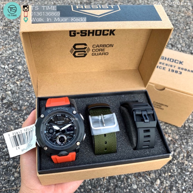 G shock ga 2000 carbon outlet core