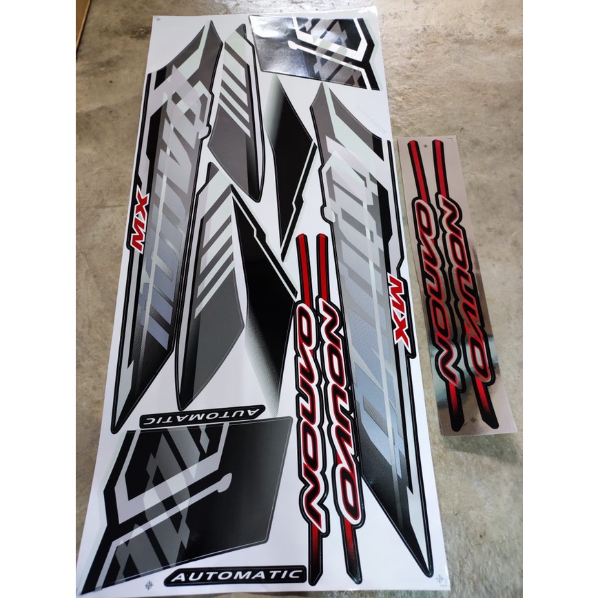 stiker sticker body Stripe Cover set (5) Yamaha Nouvo MX nouvo S Nouvos