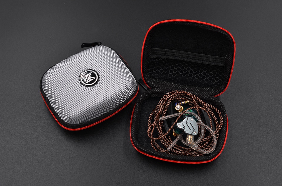 KZ Portable Mini Nylon Earphone Storage Organizer Earphone Holder ...