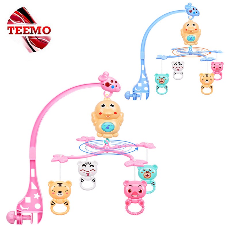 READY STOCK 💰 Teemo Multifunctional Baby Mobile Musical Hanging 360 ...