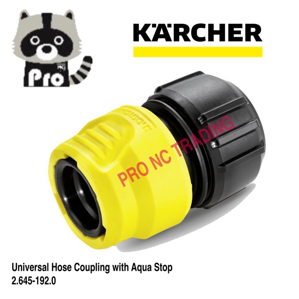 KARCHER UNIVERSAL HOSE COUPLING WITH AQUA STOP Shopee Malaysia