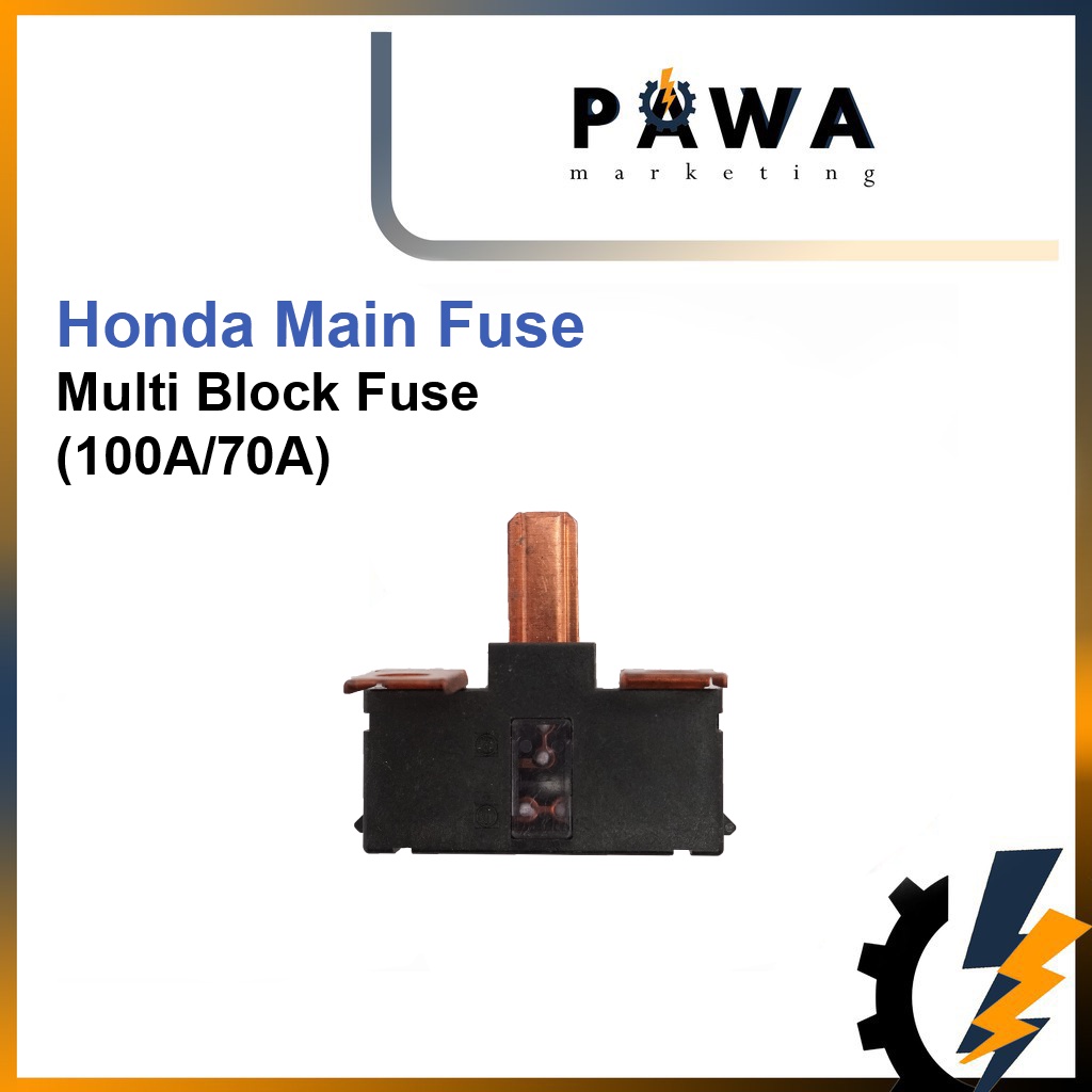 Pawa Honda Main Fuse Genuine Honda Multi Block, Fusible Link Main Fuse