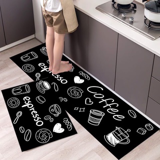 Louis Vuitton 2 Pieces Non-Slip Kitchen Mat Set Rubber Backing