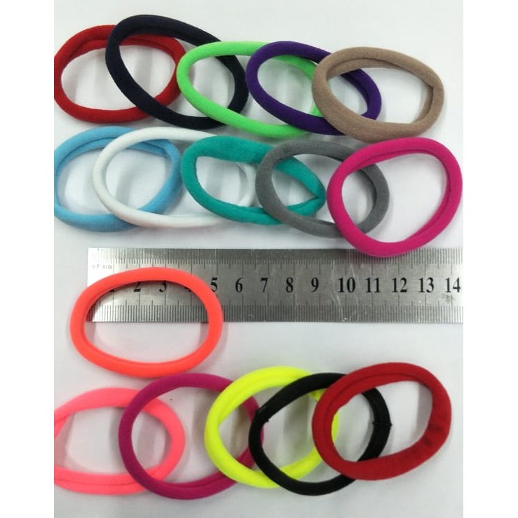Getah rambut/rubberband/5cm/price per unit/random color/good quality ...