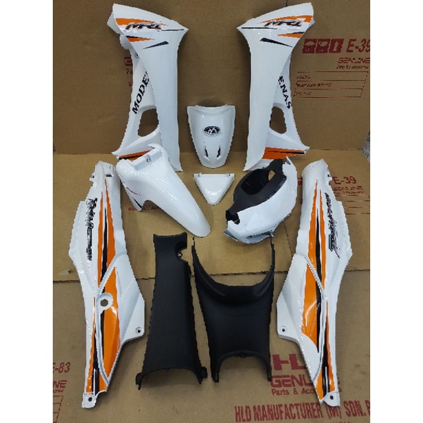 🔥 COVERSET MODENAS MR1 (CUSTOM DESIGN STICKER/COLOUR)/INNER | Shopee ...