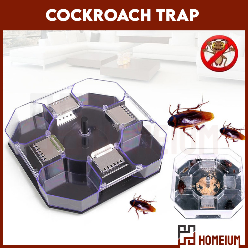 [READY STOCK] Homeium Reusable Cockroach Catcher Trap Killer Cockroach ...