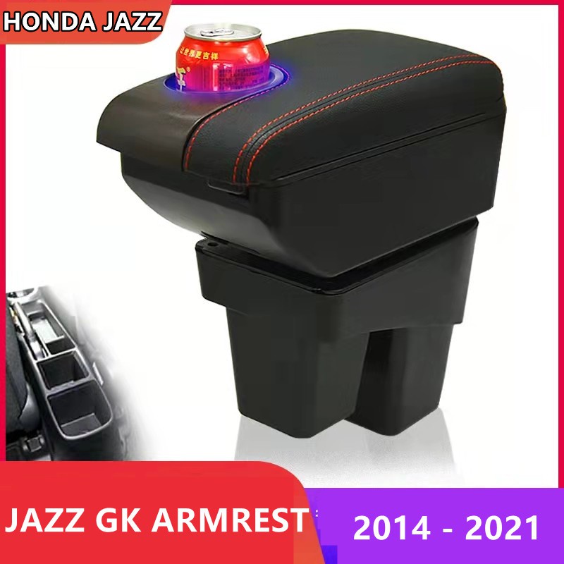 For Honda Fit Jazz GK5 20142020 Arm Rest box Adjustable Centre Console