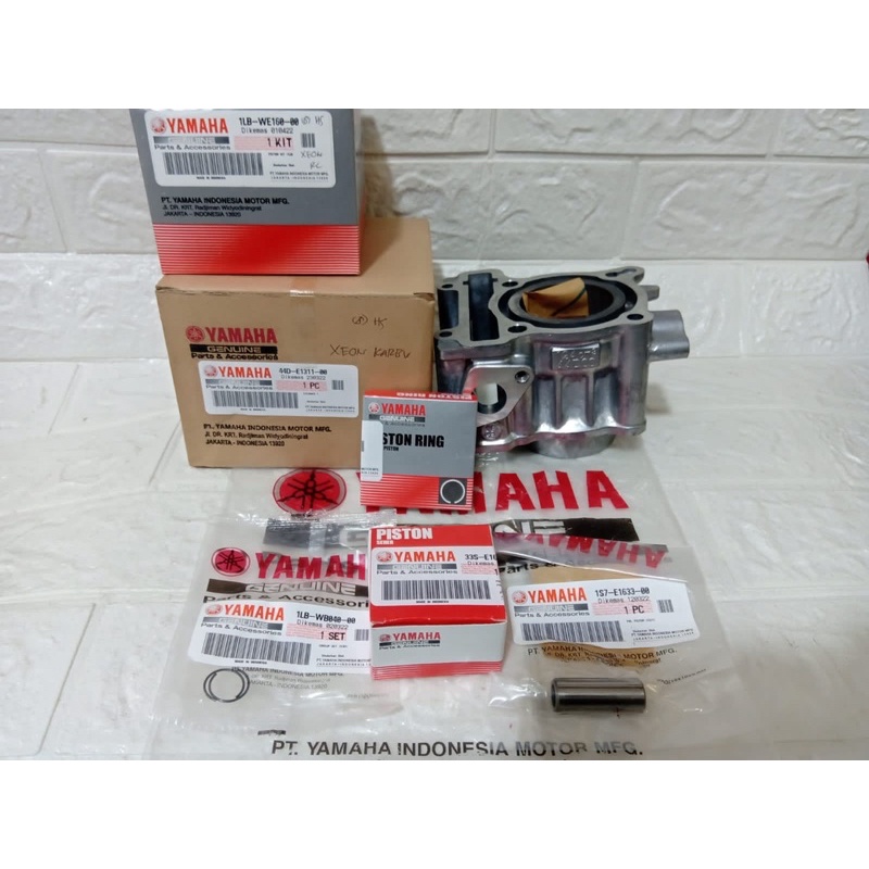 Block BLOCK PISTON PISTON KIT XEON GT 125 XEON RC ORIGINAL YAMAHA 100 Shopee Malaysia