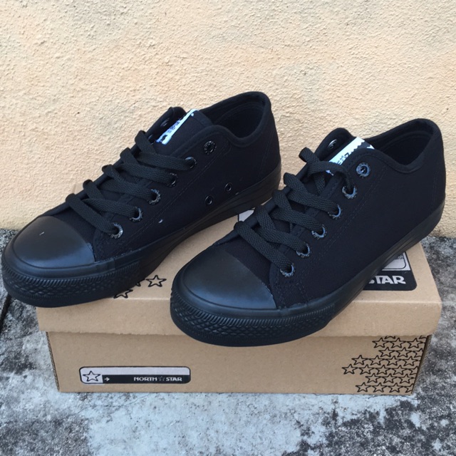 North Star Black Shoe 6303 Shopee Malaysia