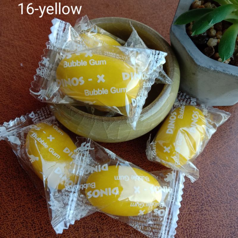 DINO EGG CHEWING GUM (1PC) CHEWING GUM TELUR JAJAN DULU DULU