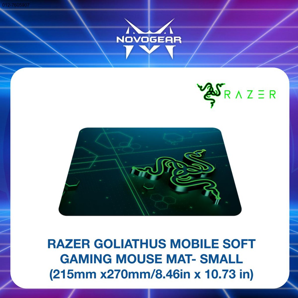 RAZER GOLIATHUS MOBILE SOFT GAMING MOUSE MAT- SMALL(RZ02-01820200-R3M1 ...