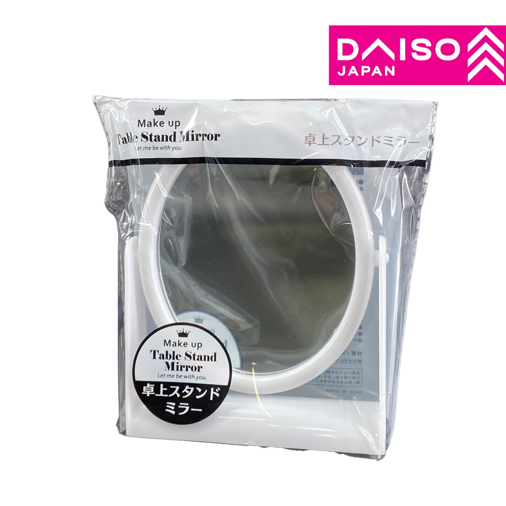 DAISO Makeup Table Stand Mirror Shopee Malaysia