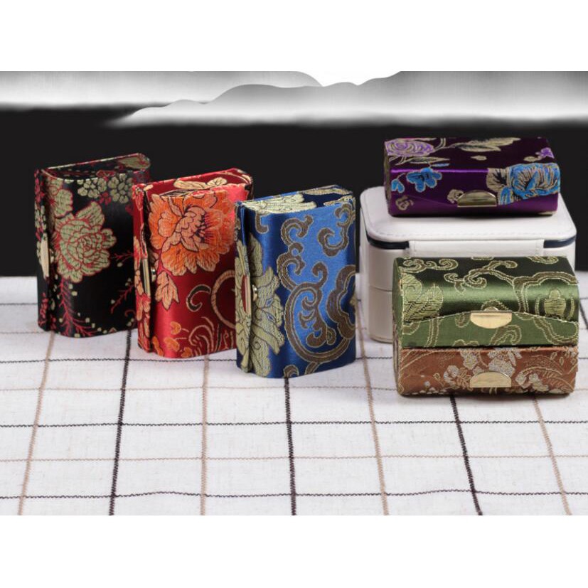 READY STOCK !! NEW SATIN LIPSTICK CASE WITH MIRROR DOUBLE LIPSTICK