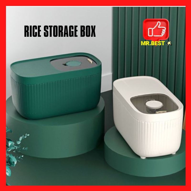 Luxury Nordic Style Rice Grain Storage Box/Rice Dispenser/Rice Box ...