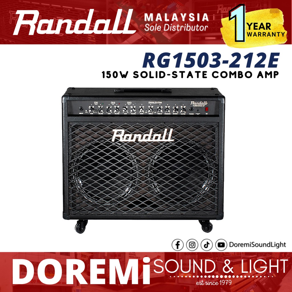 RANDALL Amplifiers RG1503-212E 150W 2x12