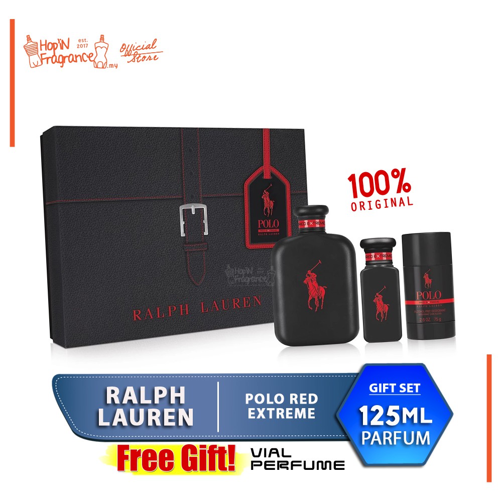 Polo red clearance extreme gift set