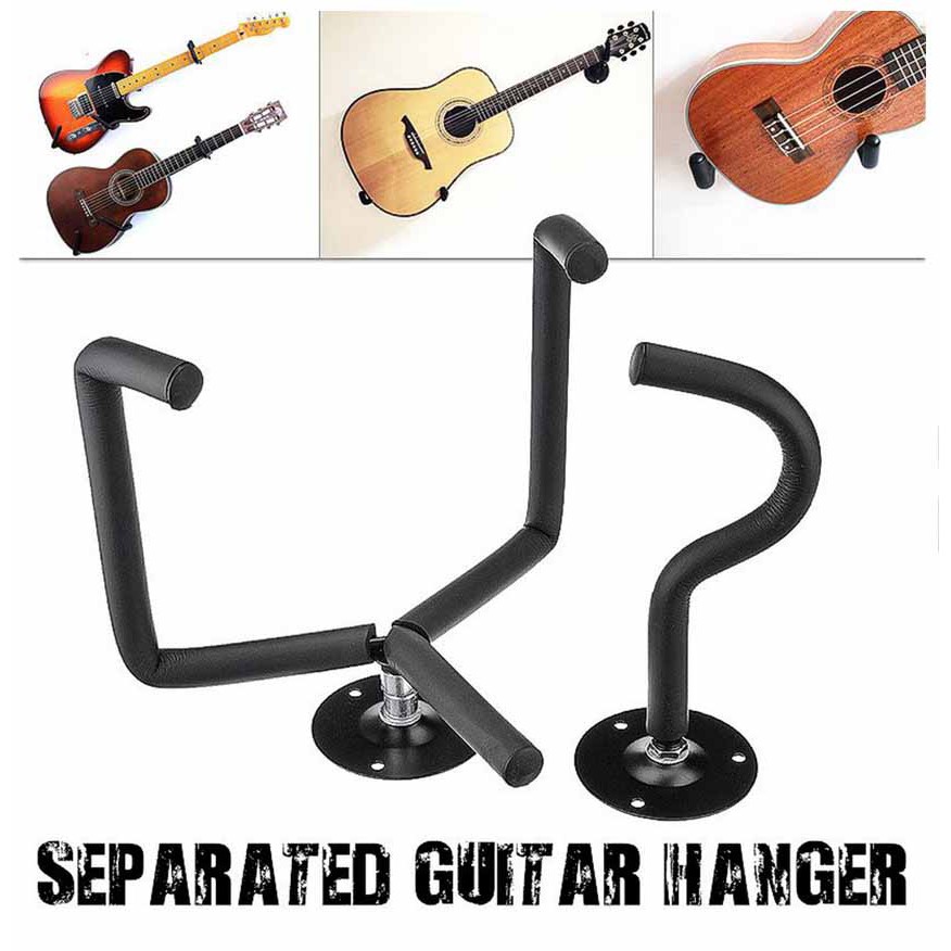 Guitar Wall Mount Acoustic/Electric/Classical Guitar Wall Hanger Slat
