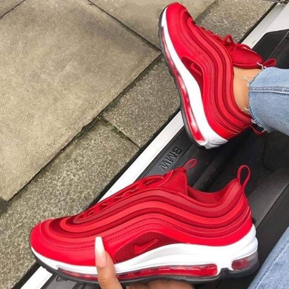 All red air max 97 clearance womens