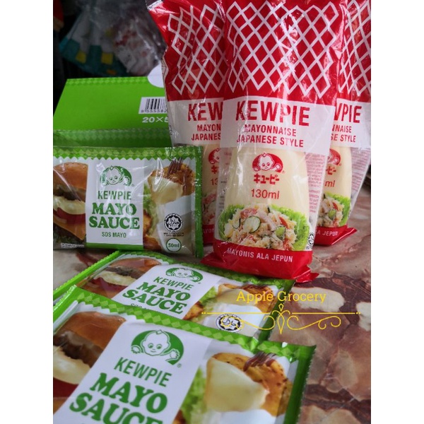 Kewpie Mayonnaise Japanese Style 130ml / Mayo Sauce 50ml Shopee Malaysia