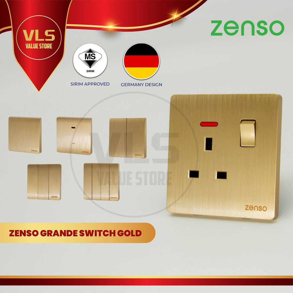 ZENSO GRANDE SWITCH 【GOLD COLOUR】 | Shopee Malaysia