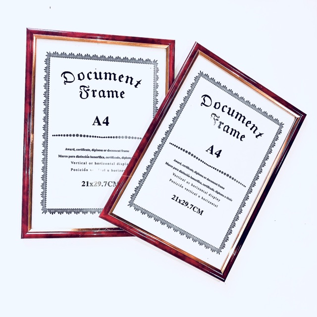 ready-stock-a4-size-document-frame-photo-frame-certificate-frame