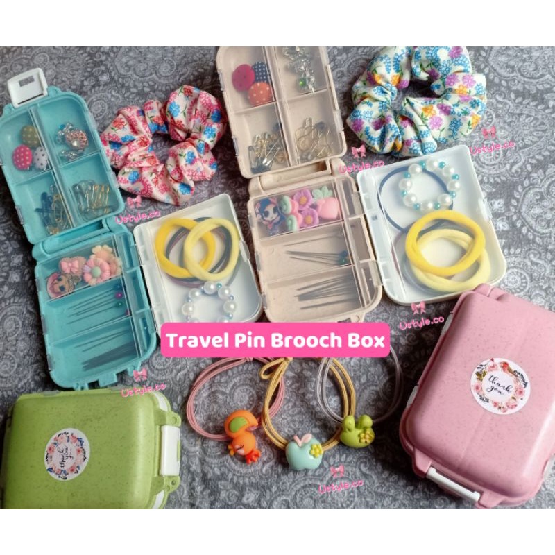 Travel Pin Brooch Box Set Kerongsang Box+🎁 | Shopee Malaysia