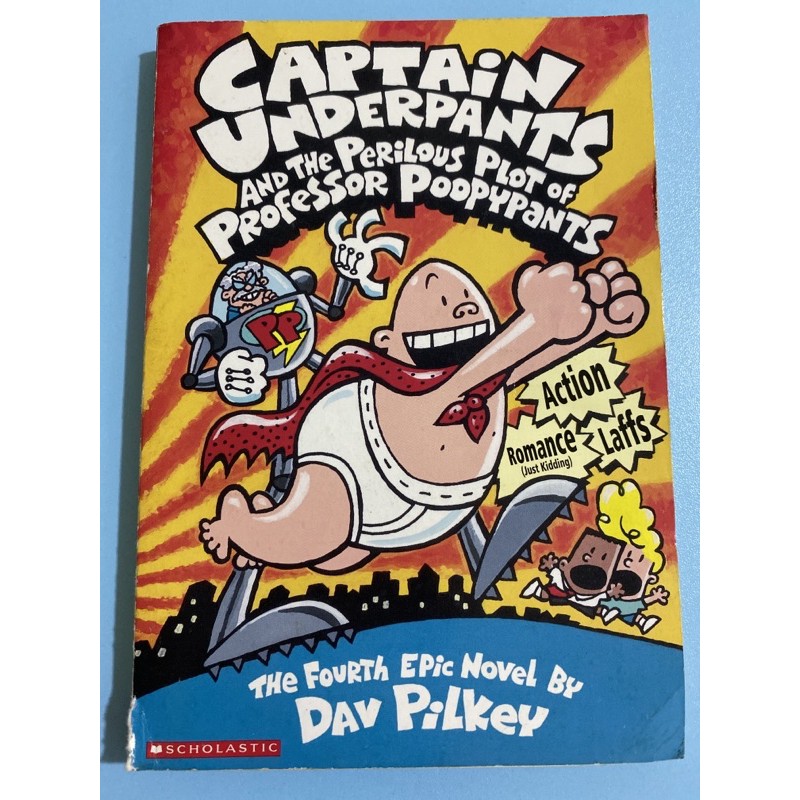 Captain Underpants and The Perilous Plot of Professor Poopypants Novel
