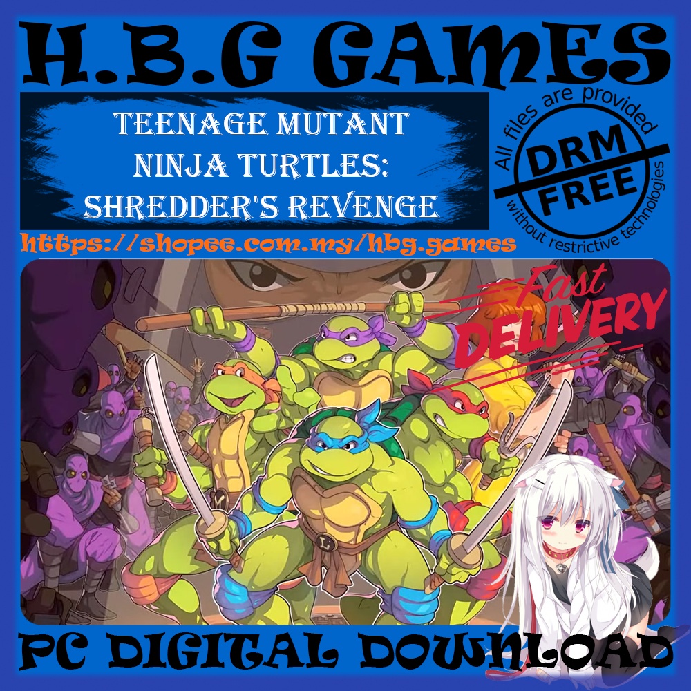 Teenage Mutant Ninja Turtles Shredder's Revenge [PC DIGITAL DOWNLOAD] [OFFLINE] [DRMFREE
