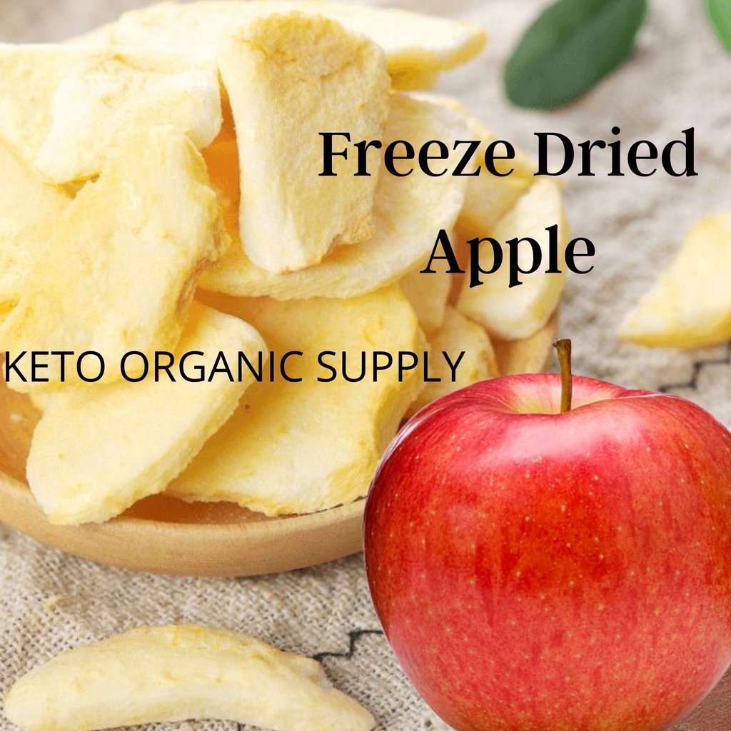 Freeze Dried Apple Slice Snack 冻干苹果片 500g Freeze Dried Vegetable & Fruit Snack 综合蔬果干脆片 Crispy