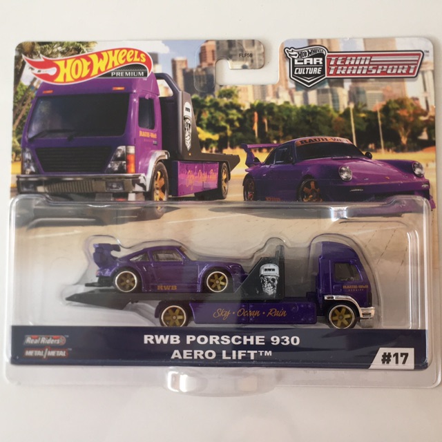 Hot Wheels Premium Car Culture Team Transport RWB Porsche 930 Aero