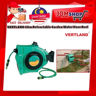 20M Retractable Garden Water Hose Reel–