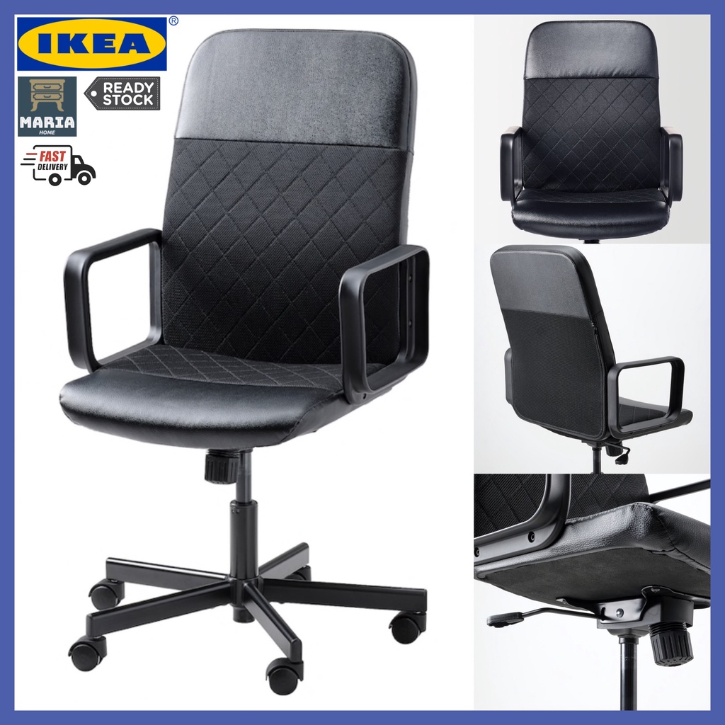 RENBERGET swivel chair, Bomstad black - IKEA