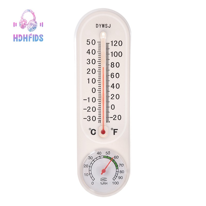 Thermometer Household Indoor Wall Vertical Hygrometer Outdoor Home