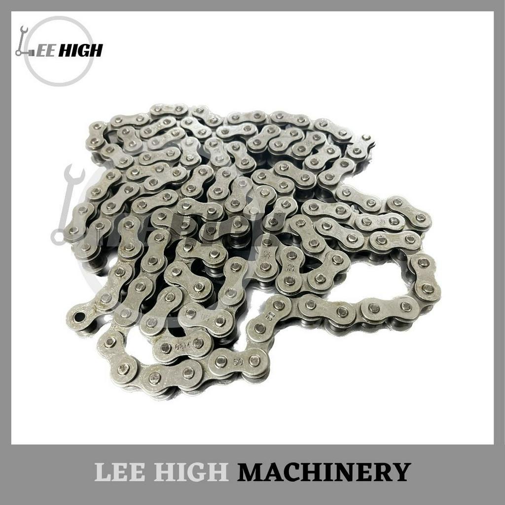 【READY STOCK】CONCRETE MIXER 7T ROLLER CHAIN RS50 5/8" X 7 FEET HEAVY