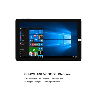 CHUWI Hi10 Air Intel Cherry Trail-T3 Z8350 Quad Core Windows 10