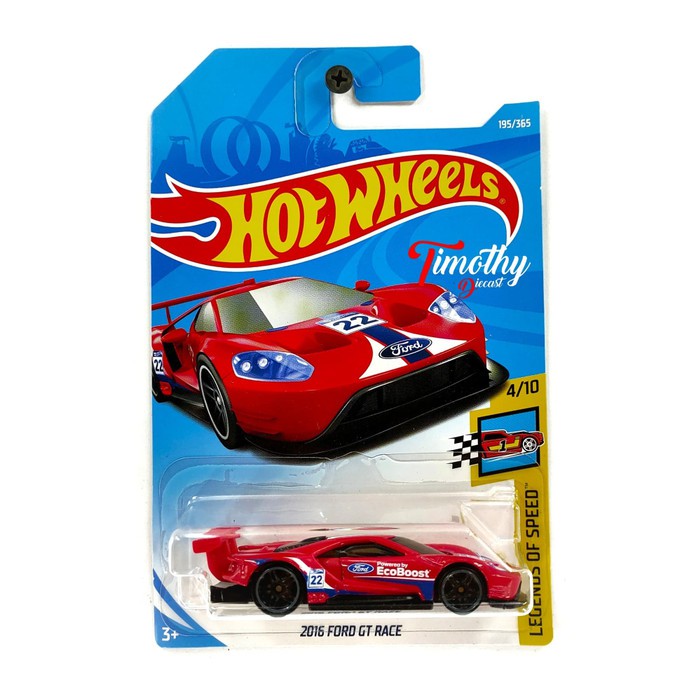 Hot wheels 2016 ford deals gt race red