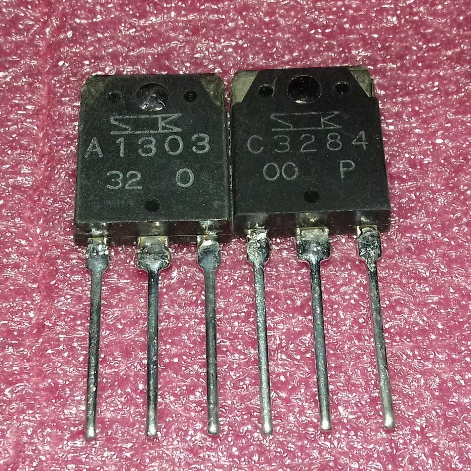 (RD052) 2SA1303 2SC3284 PNP NPN 14A 150V 125W TO-3P BIPOLAR TRANSISTOR ...