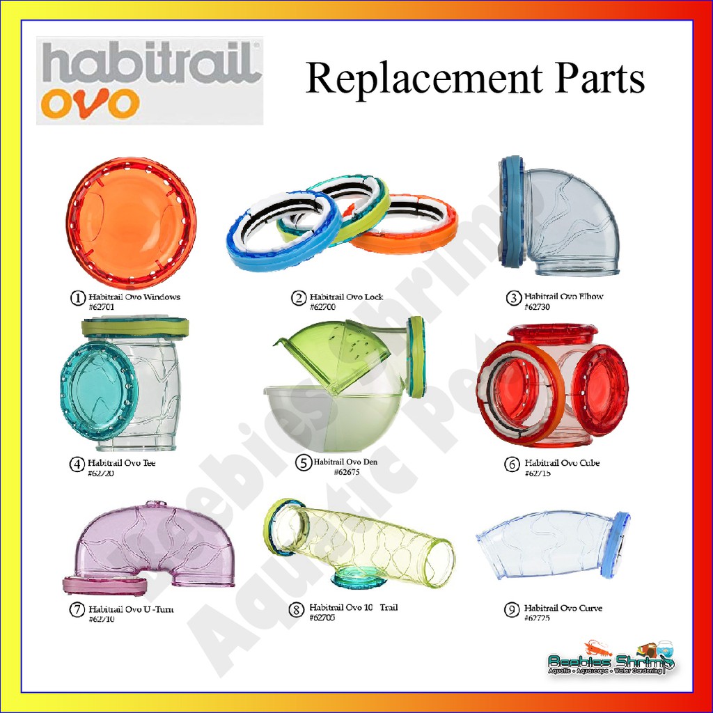 Habitrail 2025 replacement parts