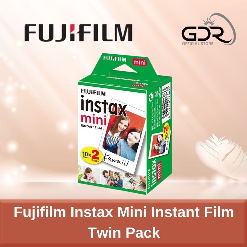 Ready Stock】Fujifilm Instax Mini Instant Film Twin Pack (Expire 2022 Nov) Shopee Malaysia